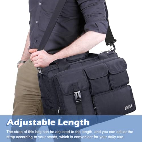 Adjustable Shoulder Strap, Universal Replacement Bag Strap with Fit Pad — view 3
