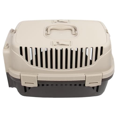 Jolie Max Pet Carrier - Lightweight Transport Crate for Small Animals - Removable Gate - Ventilated Design - Seatbelt Clip - Portable Box for Cats, Dogs, Kittens — view 3