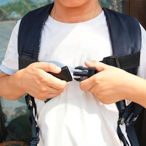 BOHUIZ 2 Pack Adjustable Backpack Chest Strap for Backpacks Non-Slip — view 5