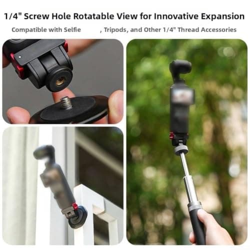 Tidgel Lightweight 12x8cm Tripod for Osmo Pocket 4 Travel — view 3