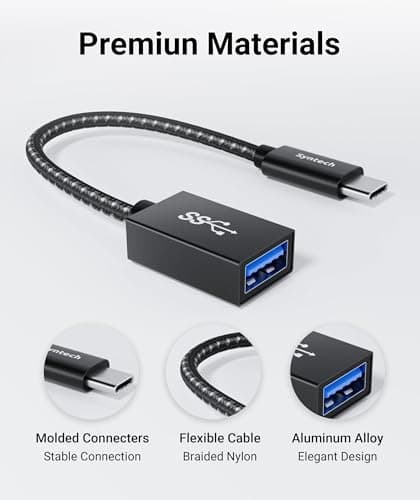 Syntech USB C to USB Adapter 2 Pack, USB 3.0 OTG, 10Gbps — view 3