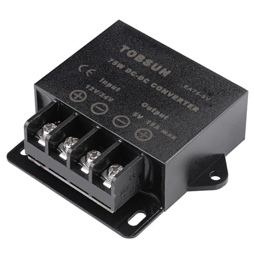 HOMELYLIFE DC 12V 24V to DC 5V 15A 75W Step Down Buck Converter Voltage Regulator Reducer Power Converter Mini Module Transformer — view 2