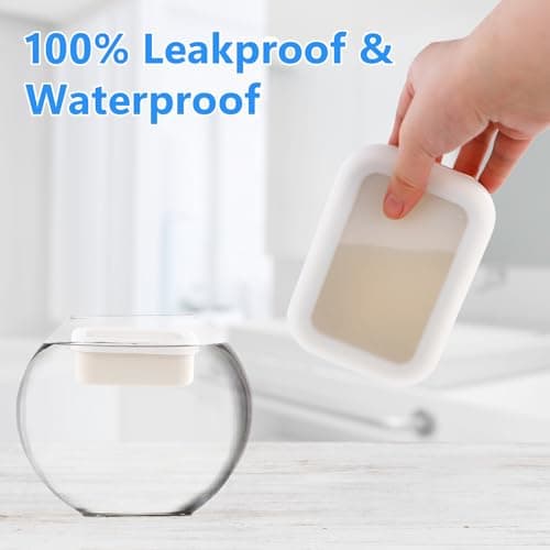 KUAOOAUK Silicone Travel Soap Case with a Draining Matandfoaming mesh bag — view 4