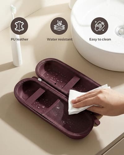 ProCase Toothbrush Travel Case for Oral-B & Philips Sonicare -Plum — view 4