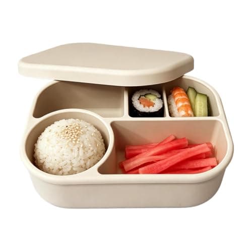 Leakproof Lunch Containers 4-Compartment 750ml Leak-Proof Divider