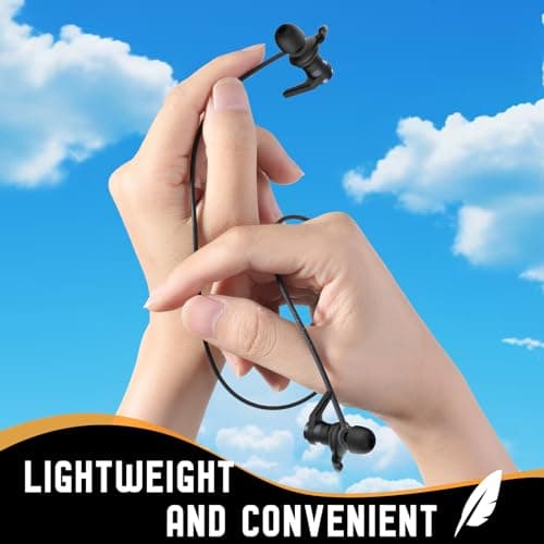 Qianyu 2PCS Earplug Lanyard Replaceable Tug Resistant Silicone Earplugs Connector Cord Minimal Disruption Earplugs Connector Soft Durable Flexible Earphone Strap Cord for Most Removable Earbuds — view 4
