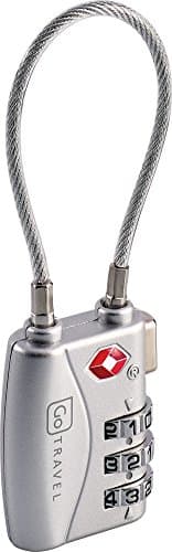 Go Travel TSA Combination Luggage Lock - Ultra Strong Cable - Twin Pack — view 2