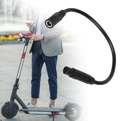 Fast DC2.1 to CQ Scooter Power Cable Battery Shockproof Texture Design Universal Charging Plug Adapter — view 2