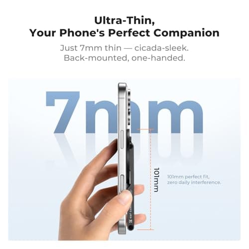 K&F CONCEPT Mini Tripod for iPhone & Android Handset, 7MM Ultra-Slim — view 2