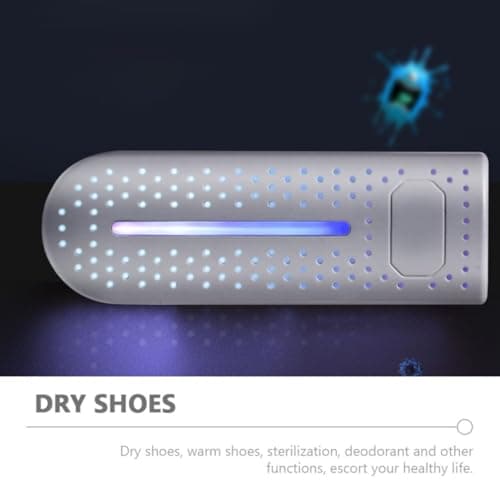 Vaguelly Portable Boot Dryer Shoe Drying Machine ABS White for Travel — view 3