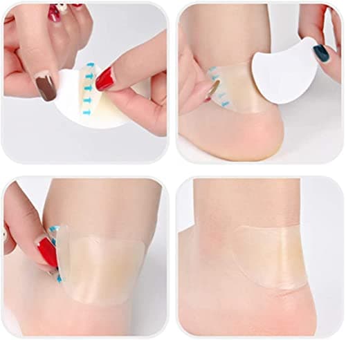 15 Pieces Blister Plasters Invisible Hydrocolloid Gel Blister Bandages Blister Cushion Pad for Heel Foot Toe and Guard Skin — view 5