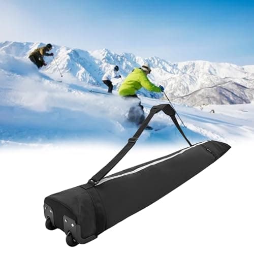 Hangsu Snowboard Bag with Wheels Rolling Padded Wheeled & Ski Waterproof Travel for, Goggles Wheeled Ski — view 2