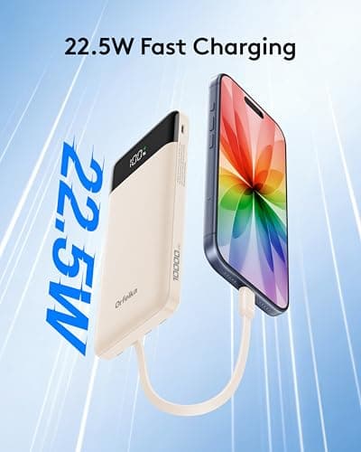 Orfeika 10000mAh Power Bank, 22.5W Fast Charging Portable Charger — view 2