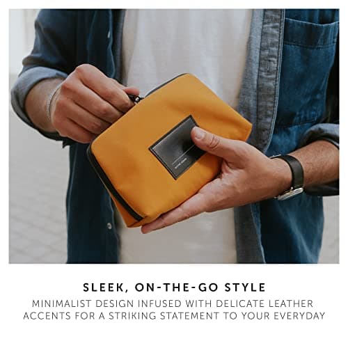 Native Union Stow Lite Organizer W.F.A Tech Organizer – Minimalist Travel Pouch Made of Recycled Materials for Everyday Accessory Storage & Protection – Stores Cables, Chargers & More (Kraft) — view 5