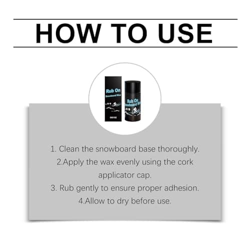 Ski Wax 30g Portable Waxing Accessories with Cork Applicator — view 4