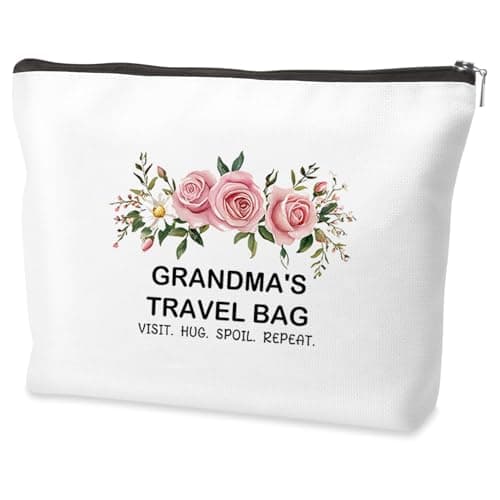 Grandma Mothers Day Presents Grandma Gifts for Grandma Birthday Gifts Great Grandmas Gift from Granddaughter Granny Gift from Grandchildren Grandmas Christmas Presents Cosmetic Bag for Women