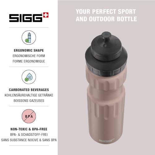 Sigg - Aluminum Sports Water Bottle - WMB Sports Dusk - With 3-Stage Sports Cap - Leakproof & Lightweight - BPA Free - 0.75L — view 3