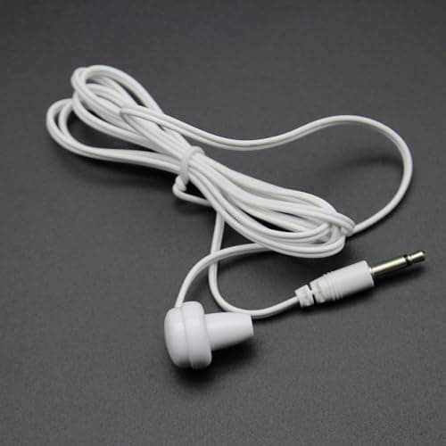 Saidbuds 10 Pack Single Ear Earphone Patient In-ear Single Side Mono Earphones For Radio,Hospital TV Hearing Aid Earbuds (3.5 mm Jack) — view 2