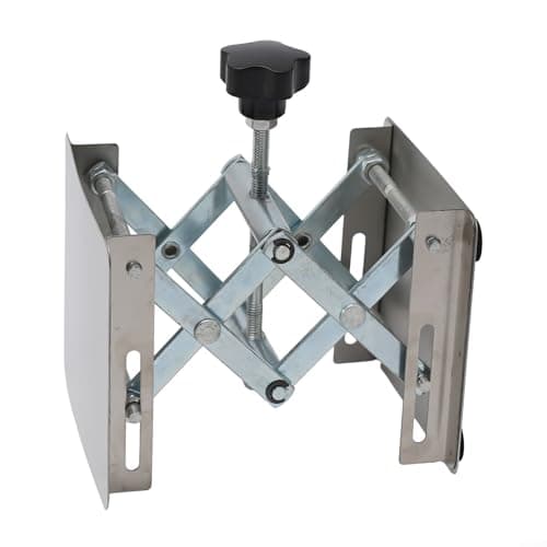 Manual Adjustable Stainless Steel Lift Platform For Laboratory And Workshop Use Providing 45mm To 150mm Vertical Travel For Router Mills And Engraving Machines Compact Silver Stand For Tools — view 5