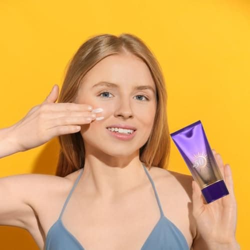 Purple Sunscreen Pump Bottle ++ Liquid Broad Spectrum — view 6
