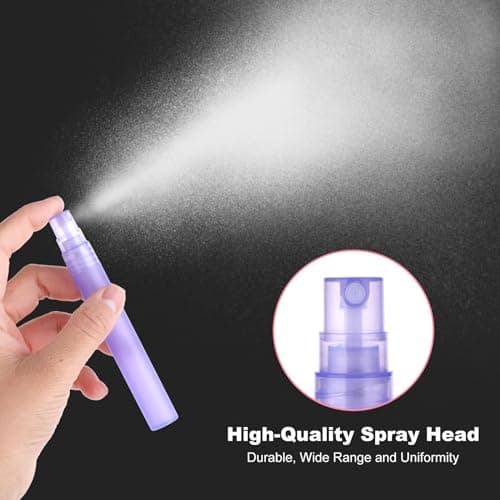 Amaxiu Mini Portable Spray Bottles, Refillable Perfume Bottle Travel Size — view 5