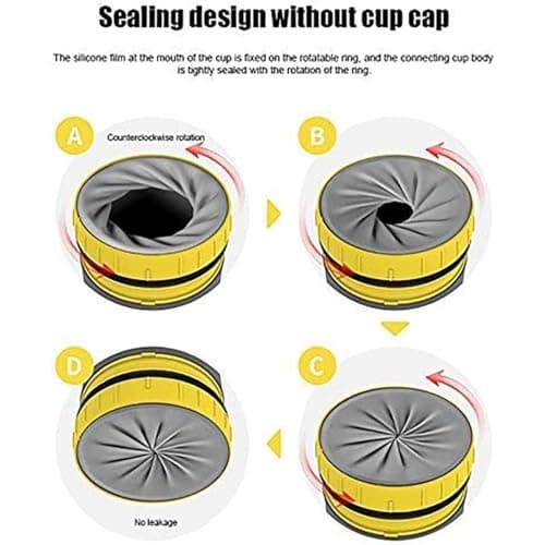 Nevalerra Twist Top Cup Thermal Travel Coffee Mug — view 4