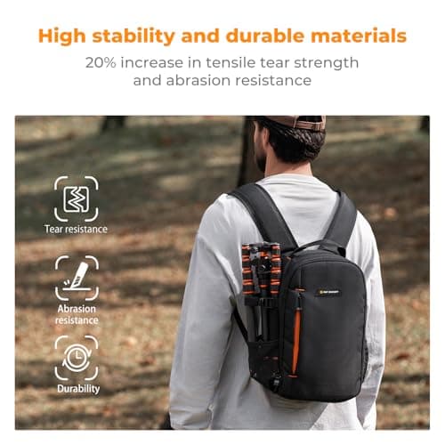 K&F CONCEPT Camera Backpack for Photographers DSLR SLR Camera Bag — view 3
