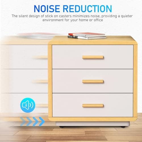 Mobestech Self Adhesive Mini Castor Wheels 12pcs 1.54in Ball Casters 360 Swivel Adhesive Universal Wheels for Furniture Legs Appliances Quiet Rolling — view 4
