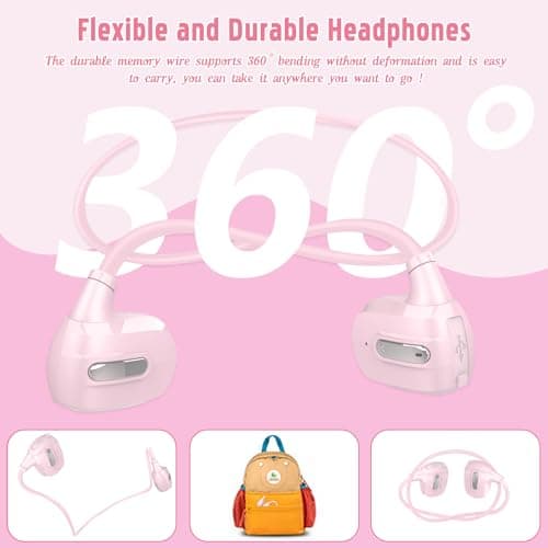 BANIGIPA Kids Headphones, Open Ear Headphones for Teens Child Boys Girls — view 4
