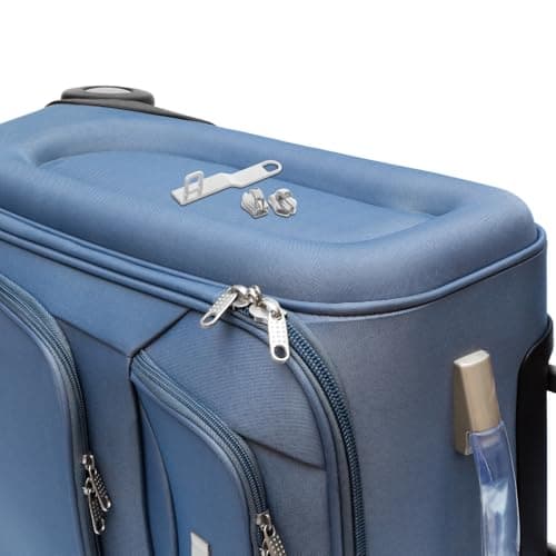 PLAFOPE Tab Repair for Luggage Replacement Sliders, 2 Sets Zinc Alloy, Safeguard Belongings, for Suitcases and Bags Daily Commuting, Silver — view 5