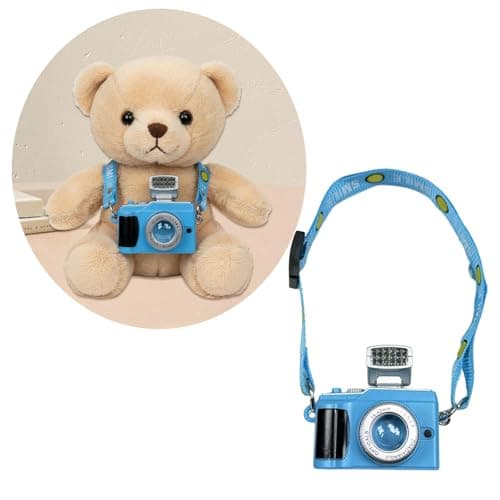 Vexandrie Simulated Camera Keychain with Flashlight Cheerful, Yellow — view 2