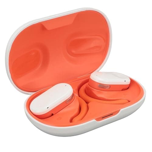 Vvikizy Language Translator Earbuds Wireless 144 Language Translator Device for Smartphones Bluetooth 5.3 Portable Earpiece (White Orange) — view 3
