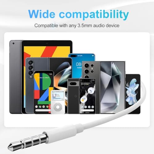 CLIPSUN Wired Earbuds 4 Pack, Earbuds HiFi Stereo Wired Earphones Headphones with Microphone Volume Control Compatible with iPad, Laptop, MP3, Android Smartphones, Fits All 3.5mm Jack Device — view 4