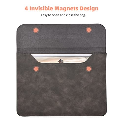 Simple Style Laptop Sleeve Durable Protective Bag Cover Notebook Computer Carrying Bag Pouch Case for 13.3 Inch Laptop Tablet Smartphone — view 5