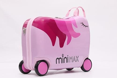MiniMax Kids Ride On 4 Wheel Cabin Suitcase 45x36x20 — view 6
