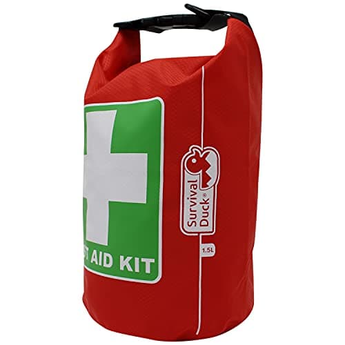 Survival Duck Waterproof First Aid Kit Bag, Empty, Small 1.5 Litre Capacity
