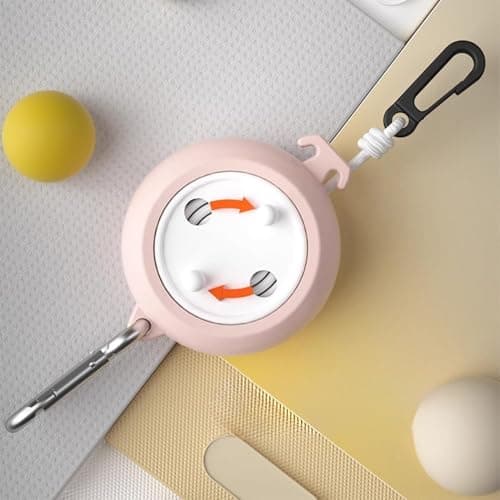 ZIOYANE 10m Retractable Washing Line, Durable Portable Clothesline for Camping Travel Washing Line Adjustable Drying Rope with 20 Clips and 10 Hooks for Indoor/Outdoor Use in The Garden or Bathro — view 2