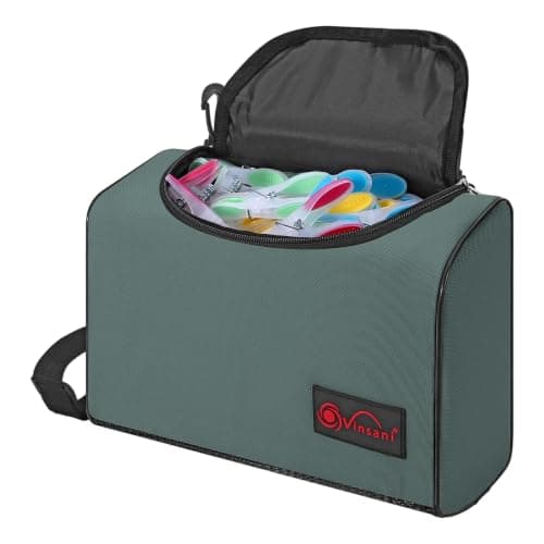 Vinsani Premium Peg Bag Holds 300 Pegs, Zippered & Hanging Clothesline Bag