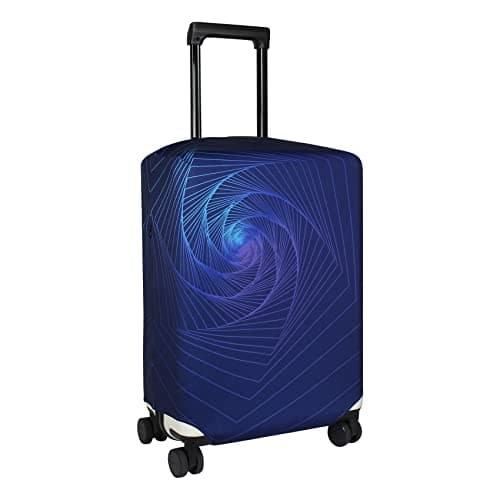 Explore Land Travel Luggage Cover Suitcase Protector Fits 18-22 Inch Luggage (Gyrotropic, S) — view 2