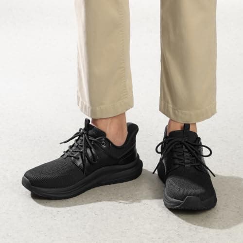 Bruno Marc Men's Walking Sneakers Shoes,All Black,11 — view 2