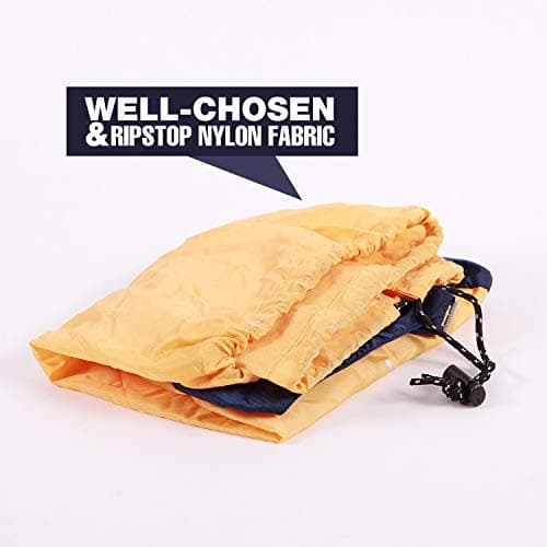 REDCAMP Nylon Compression Stuff Sack,Sleeping Bag Compression Sack,Yellow — view 6