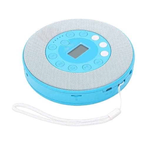 Sorandy Bluetooth Portable CD Player for Car, Travel (Blue) — view 5