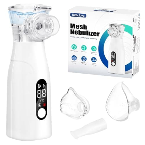 NebuLiva Portable Nebuliser for Adults & Kids