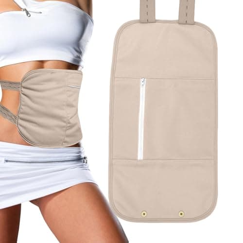 -Package Wrap - Reusable Organic Cotton, Compression Set, Machine Washable Anti-Leak Design, Comfortable Body Wrap with Storage Bag | Modern Design for Liver Detoxification — view 6