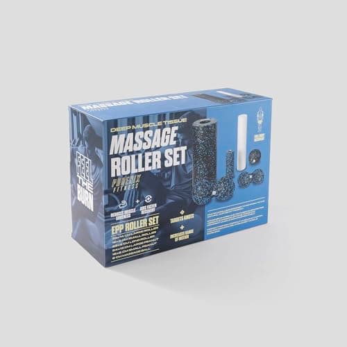 Phoenix Fitness Massage Roller Set - 5-Piece High-Density EPP Foam Roller & Massage Balls for Deep Tissue Muscle Recovery & Pain Relief - Portable Fascia Kit for Athletes with Carry Bag for Home & Gym — view 5