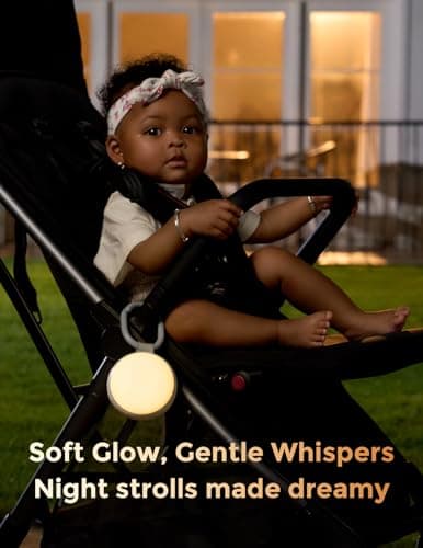 Momcozy Portable Baby Sleep Soother, Travel White Noise Machine with Light — view 4