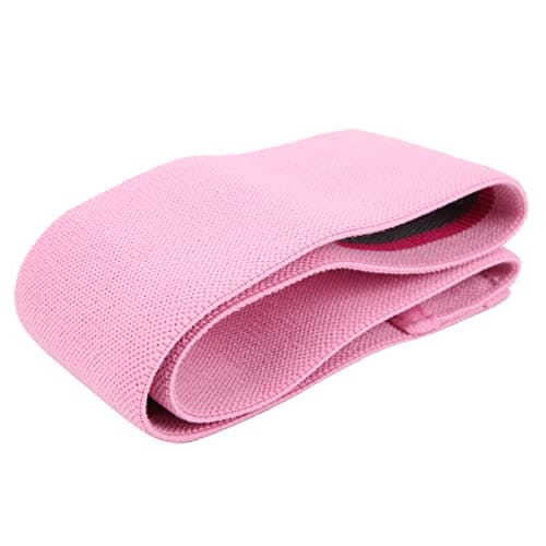 Yechiry Fabric Resistance Bands for Women, 3 Pack (Rose Red) — view 5