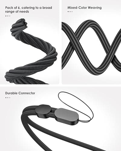 Avorast 6 Pack Camera Wrist Straps, Phone Straps and Wrist Lanyards — view 4