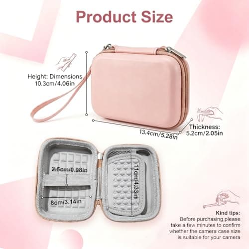 Digital Camera Case, for Kodak PIXPRO FZ55 FZ45 Canon IXUS 285 HS Sony — view 2