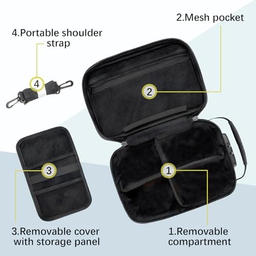 Kazaigou 16-in-1 Smell Proof Stash Bag with Combination Lock — view 4